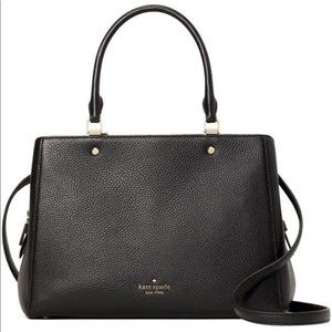 Kate Spade Leila Medium Triple Compartment Satchel Crossbody Bag